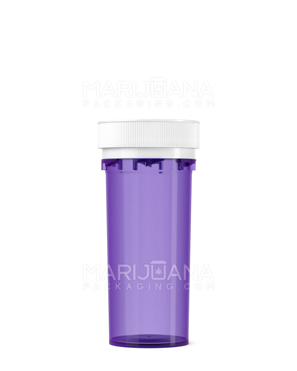 Child Resistant | Purple Reversible Cap Vials | 30dr - 7g - 190 Count - 2