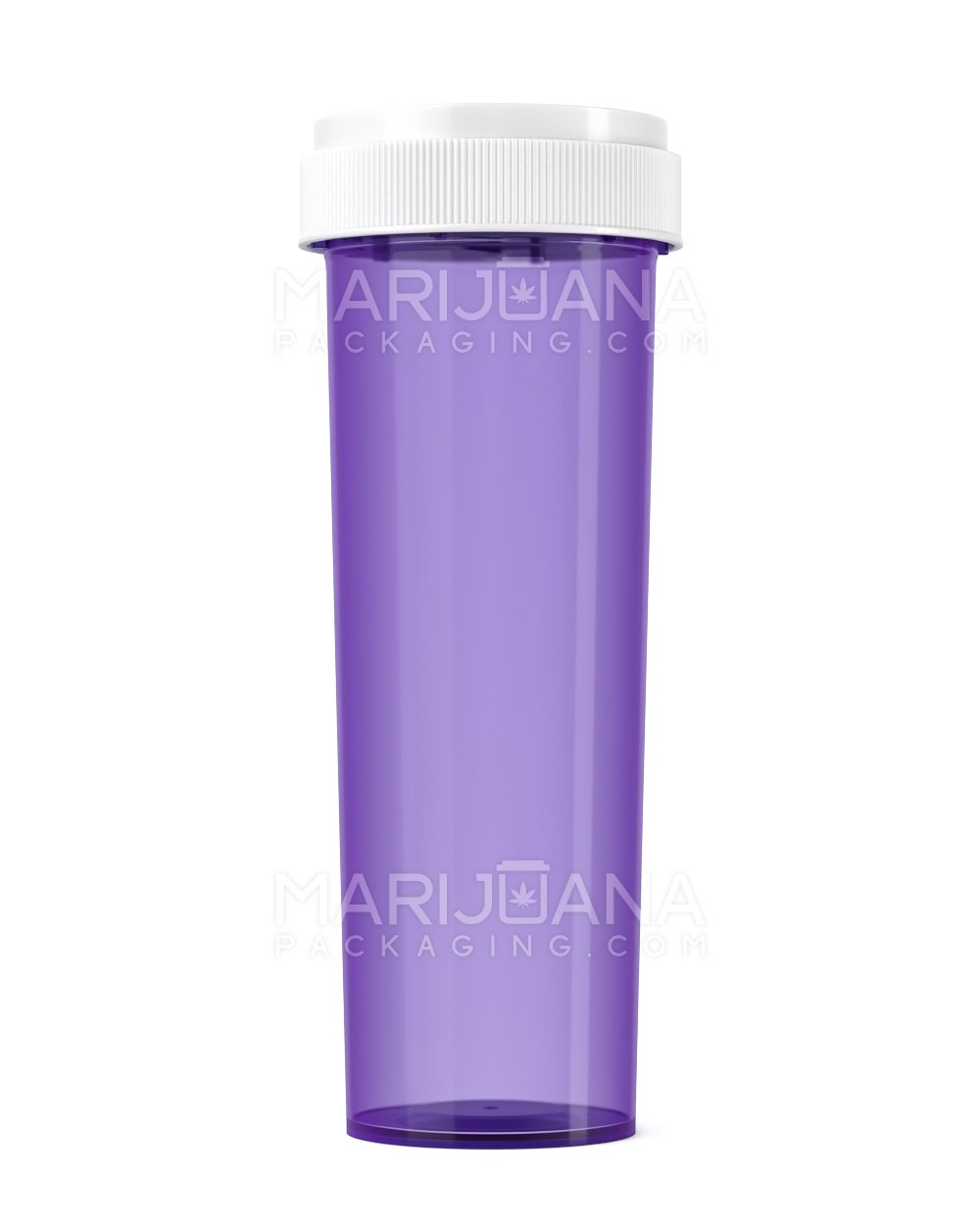 Child Resistant Purple Reversible Cap Vials | 60dr - 14g | Sample - 1