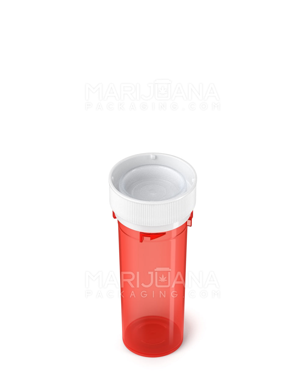 Child Resistant | Red Reversible Cap Vials | 16dr - 3g - 230 Count - 5