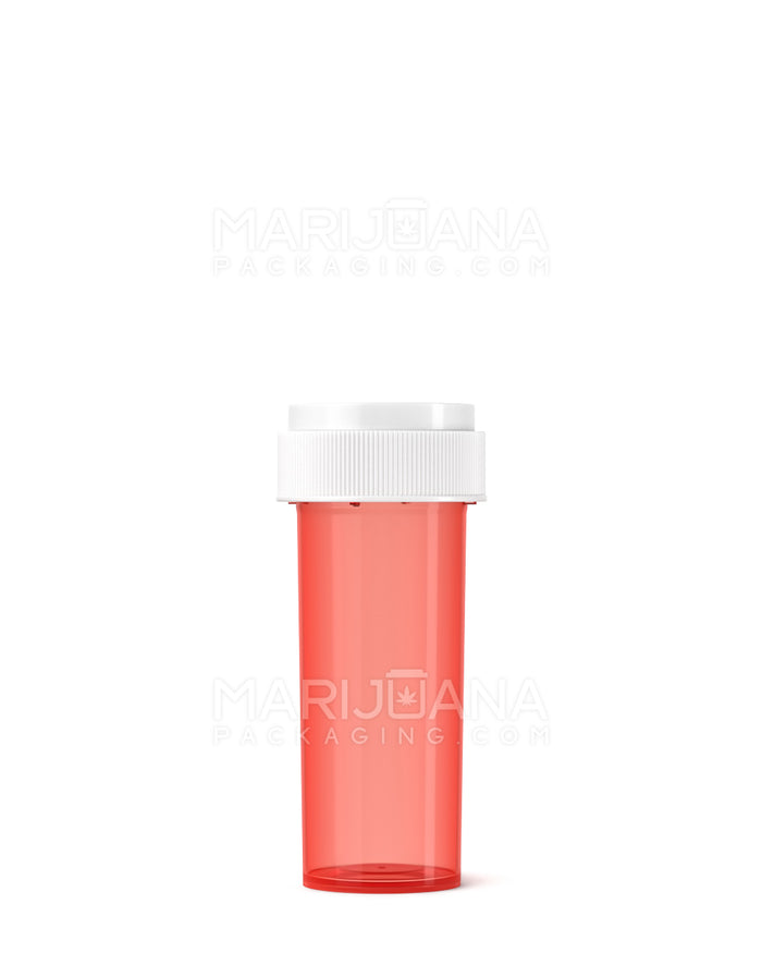 Child Resistant | Red Reversible Cap Vials | 16dr - 3g - 230 Count Image