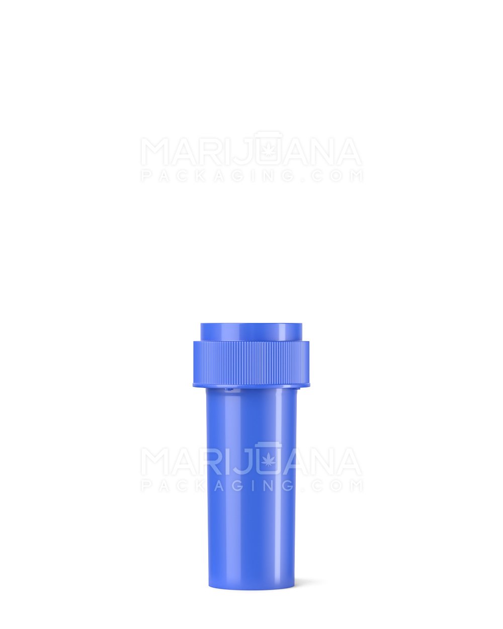 Child Resistant Opaque Blue Reversible Cap Vials | 8dr - 1g | Sample - 1