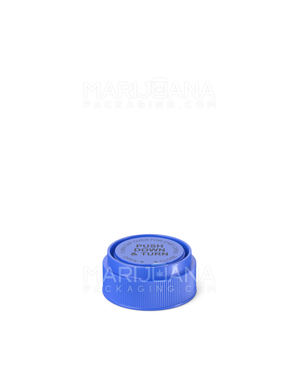 Child Resistant | Opaque Blue Reversible Cap Vials | 13dr - 2g - 275 Count - 13