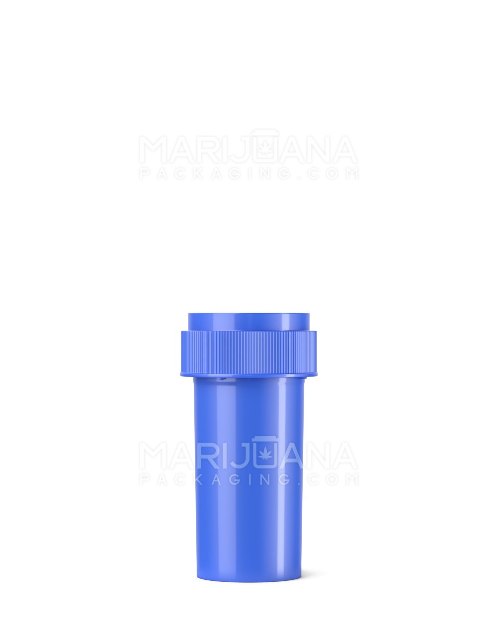 Child Resistant Opaque Blue Reversible Cap Vials | 13dr - 2g | Sample - 1