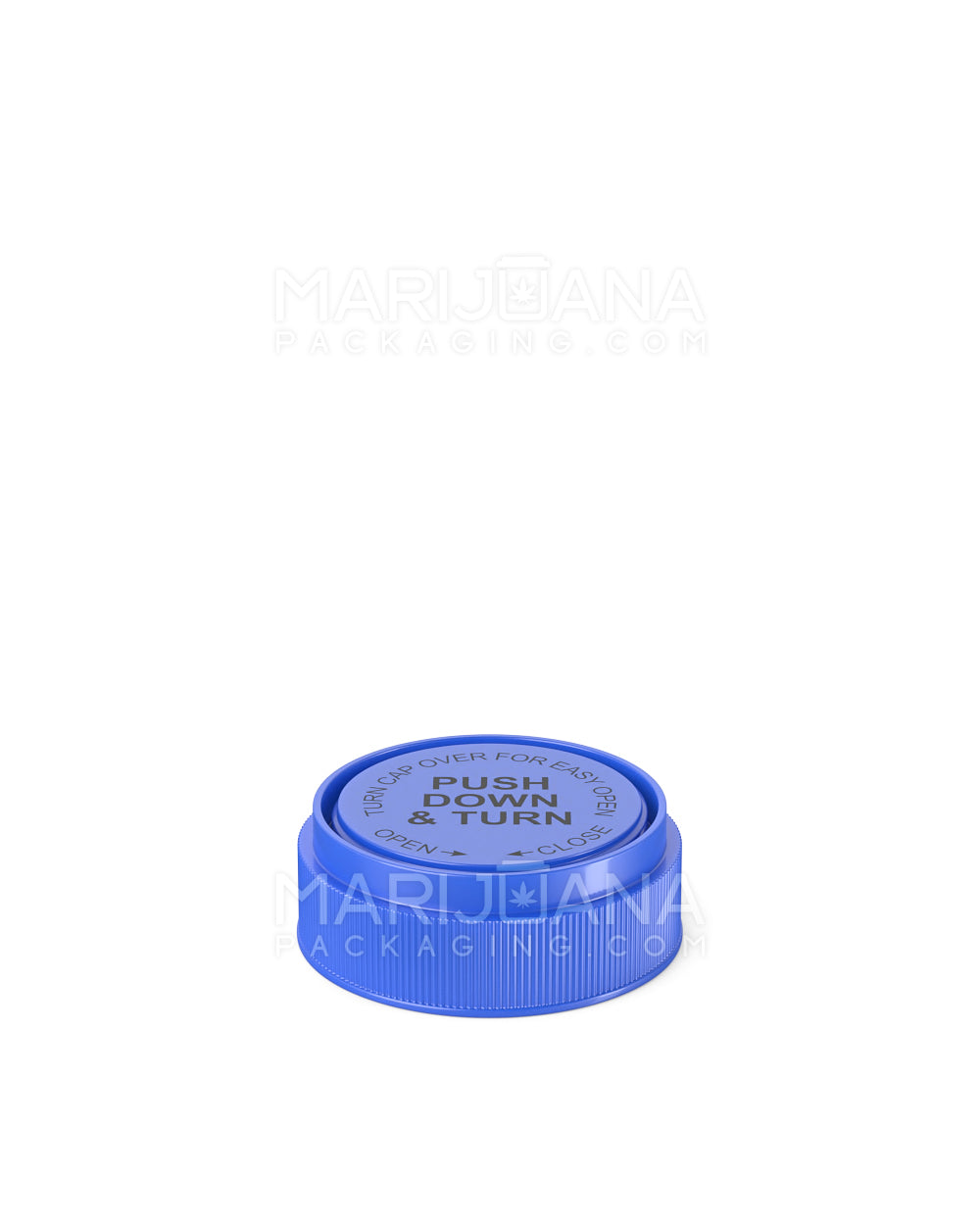 Child Resistant | Opaque Blue Reversible Cap Vials | 20dr - 3.5g - 240 Count - 13