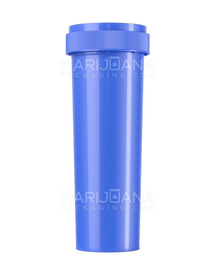 Child Resistant Opaque Blue Reversible Cap Vials | 60dr - 14g | Sample Image