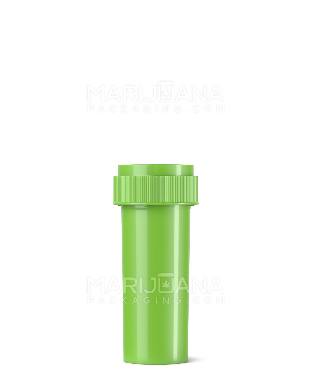 Child Resistant Opaque Green Reversible Cap Vials | 16dr - 3g | Sample - 1