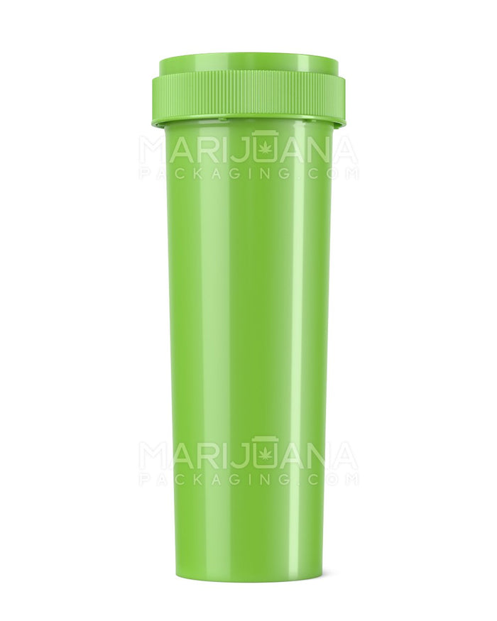 Child Resistant Opaque Green Reversible Cap Vials | 60dr - 14g | Sample Image