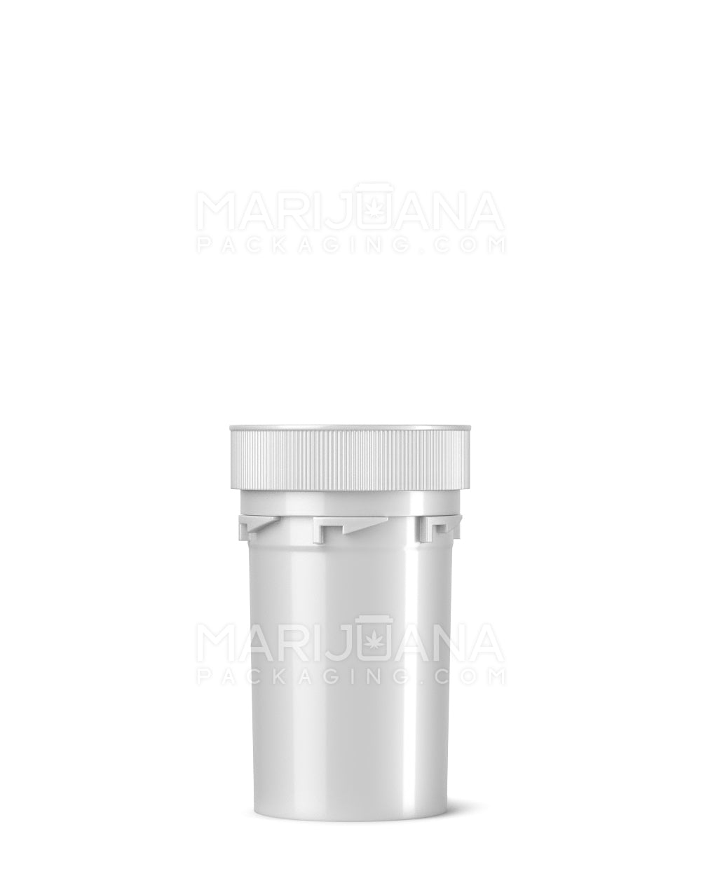 Child Resistant | Opaque Silver Reversible Cap Vials | 20dr - 3.5g - 240 Count - 2