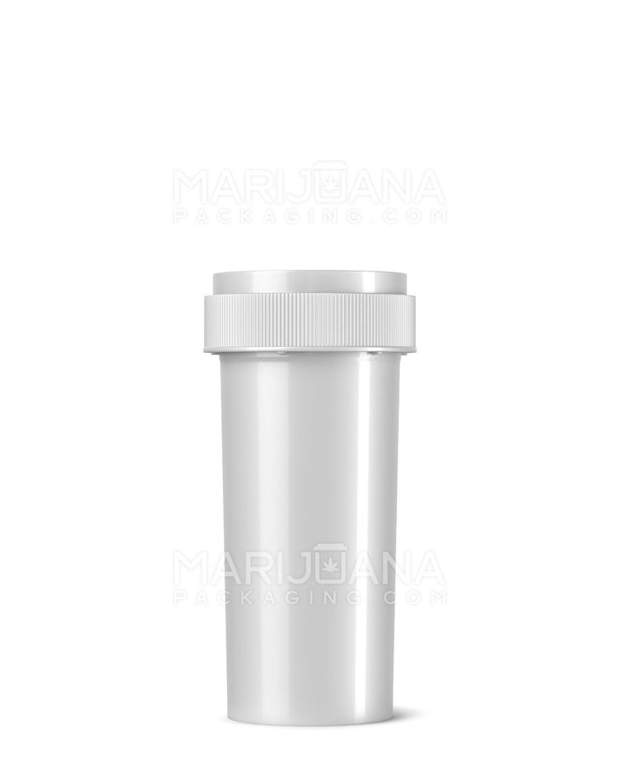 Child Resistant Opaque Silver Reversible Cap Vials | 30dr - 7g | Sample Image