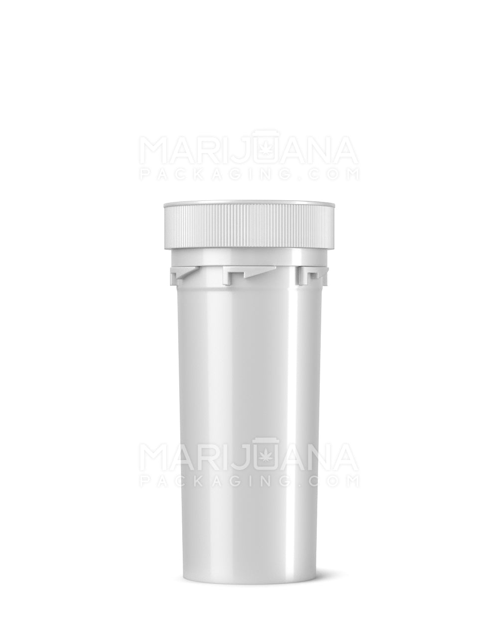 Child Resistant | Opaque Silver Reversible Cap Vials | 30dr - 7g - 190 Count - 2