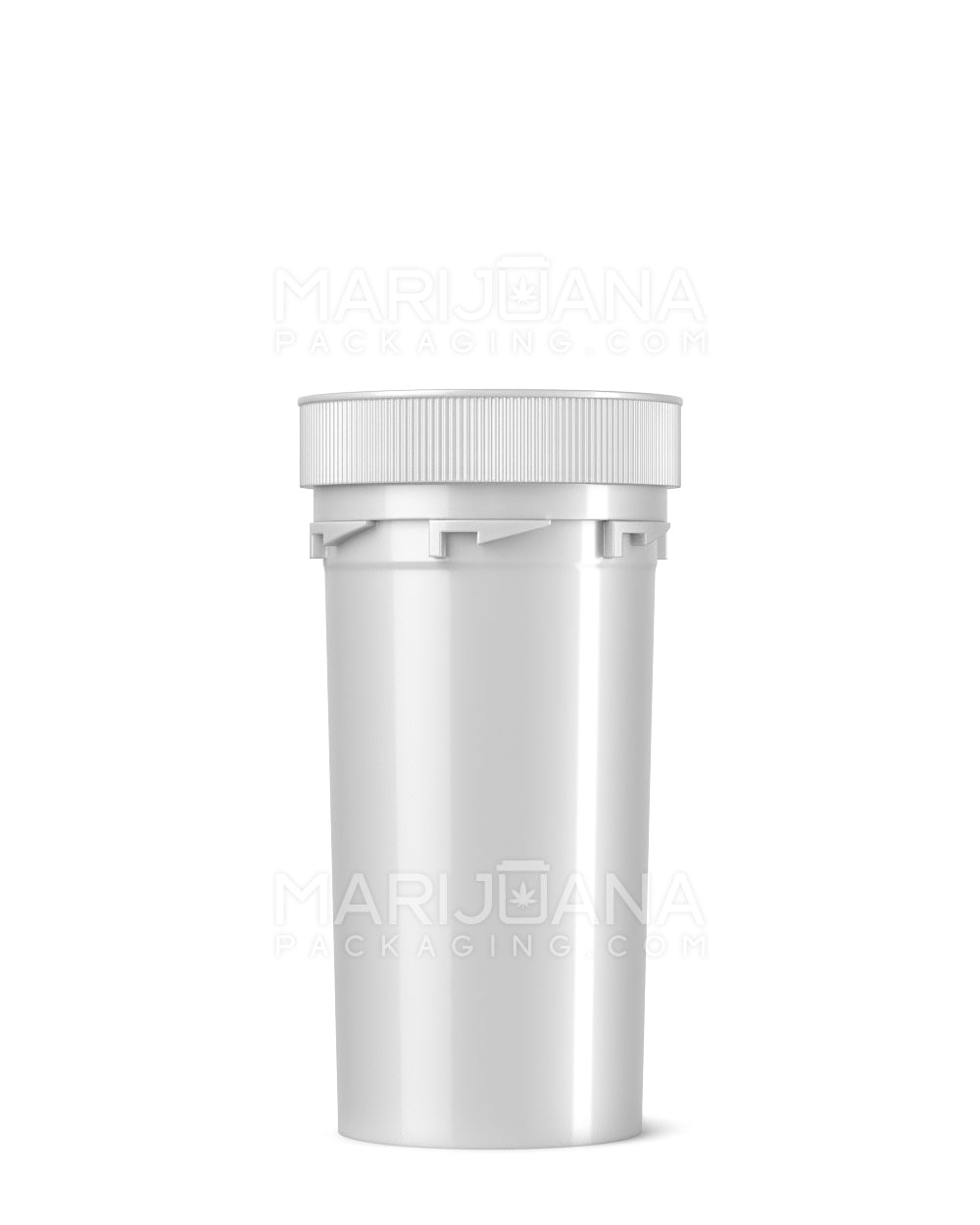 Child Resistant | Opaque Silver Reversible Cap Vials | 40dr - 10g - 150 Count - 2