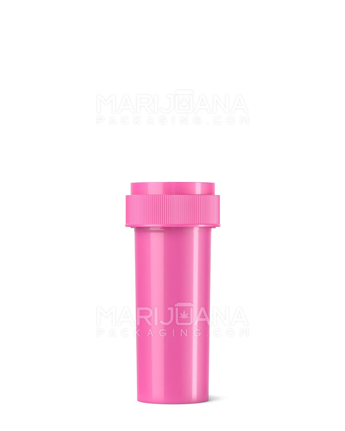 Child Resistant Opaque Pink Reversible Cap Vials | 16dr - 3g | Sample Image