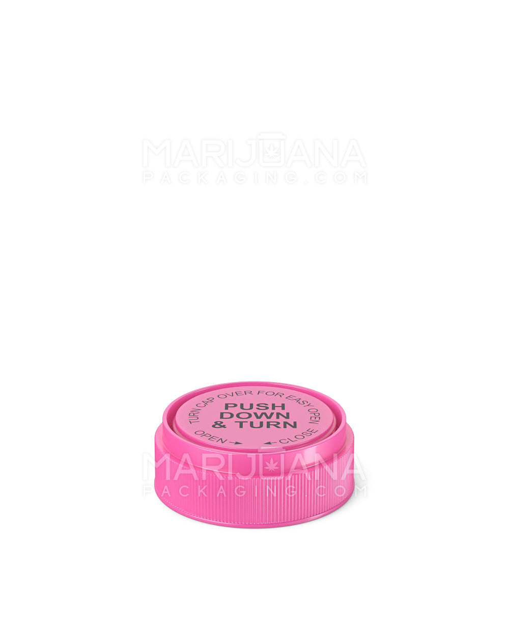 Child Resistant | Opaque Pink Reversible Cap Vials | 20dr - 3.5g - 240 Count - 13