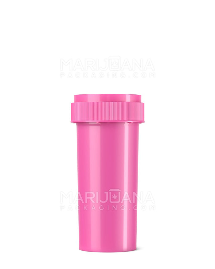 Child Resistant Opaque Pink Reversible Cap Vials | 30dr - 7g | Sample Image