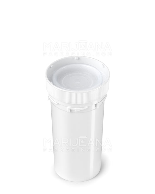 Child Resistant | Opaque White Reversible Cap Vials | 40dr - 10g - 150 Count - 5