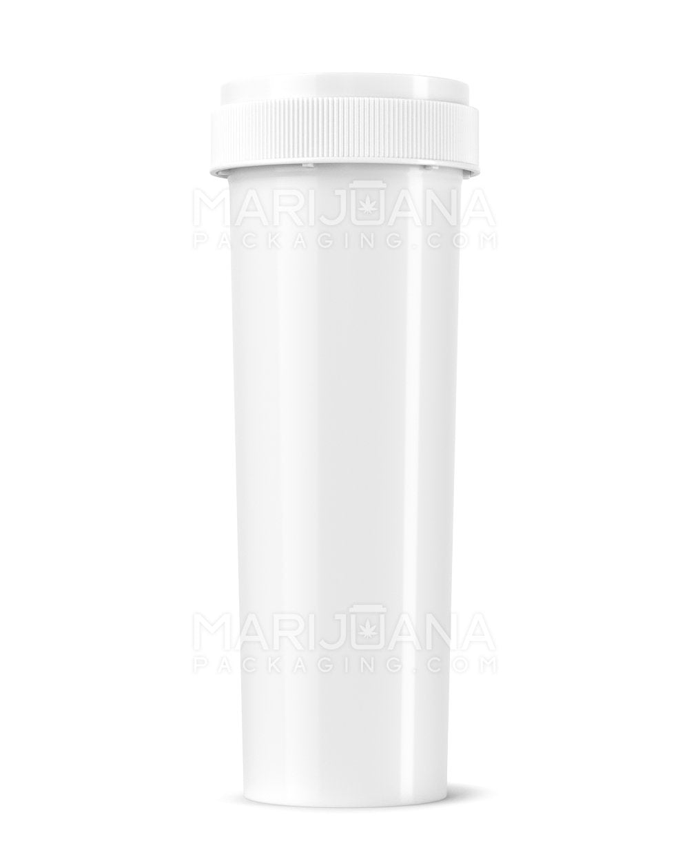 Child Resistant Solid White Reversible Cap Vials | 60dr - 14g | Sample - 1