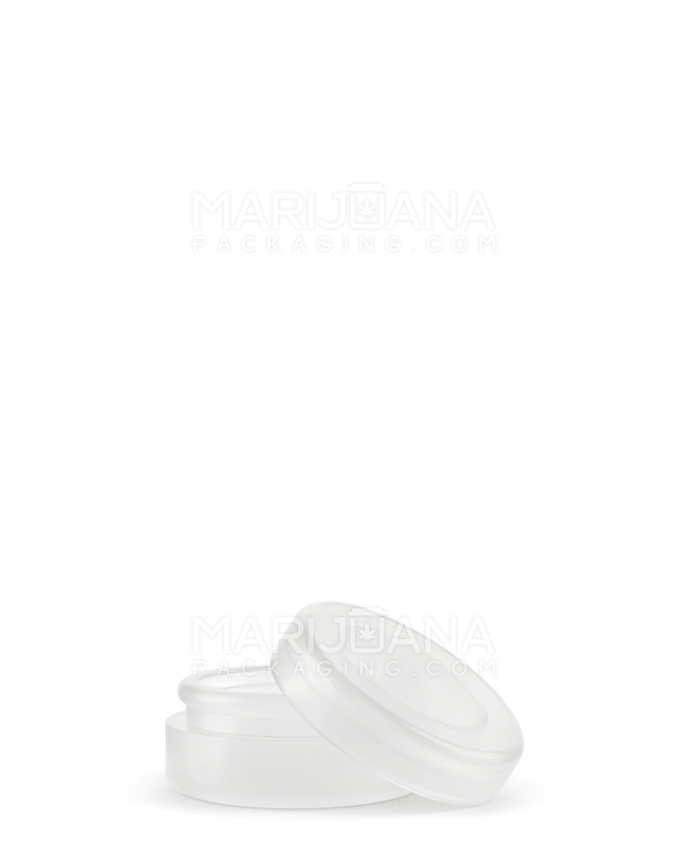 White Non-Stick Concentrate Containers w/ Cap | 5mL - Silicone | Sample - 1