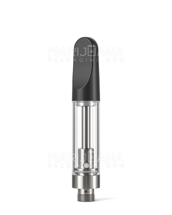 CCELL | TH2 Glass Cartridge with Black Plastic Mouthpiece | 1mL - Screw On | Sample Image