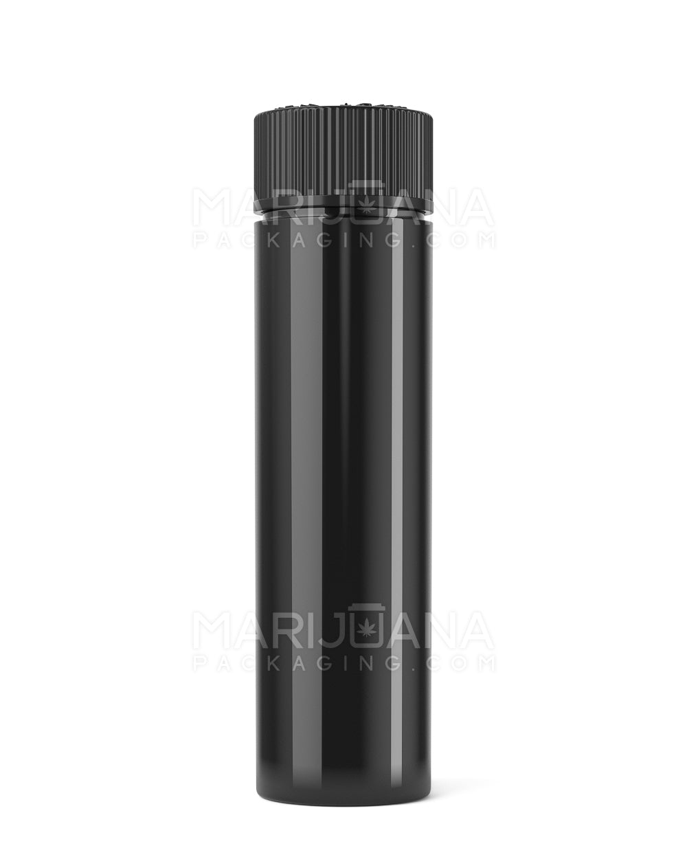 Child Resistant | Push Down & Turn Vape Cartridge Tube | 90mm - Black - 500 Count - 1