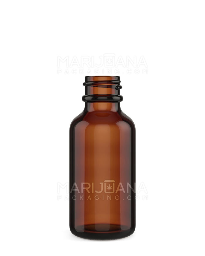 Glass Tincture Bottles | 1oz - Amber | Sample Image