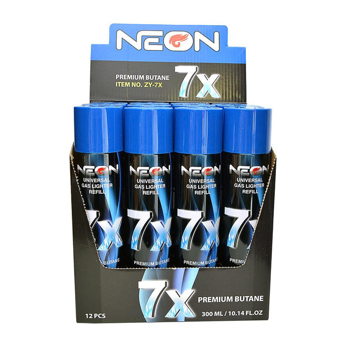 NEON | 'Retail Display' Premium Refined Butane Canisters | 7x - BHO - 12 Count Image