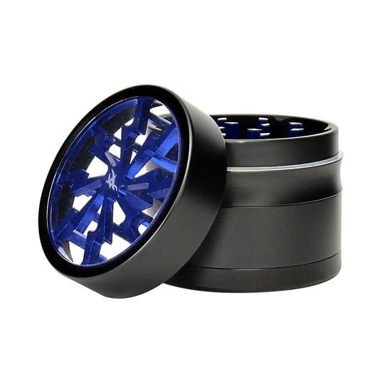 Volt Lightning Magnetic Metal Grinder w/ Catcher | 4 Piece - 50mm - Black - 1