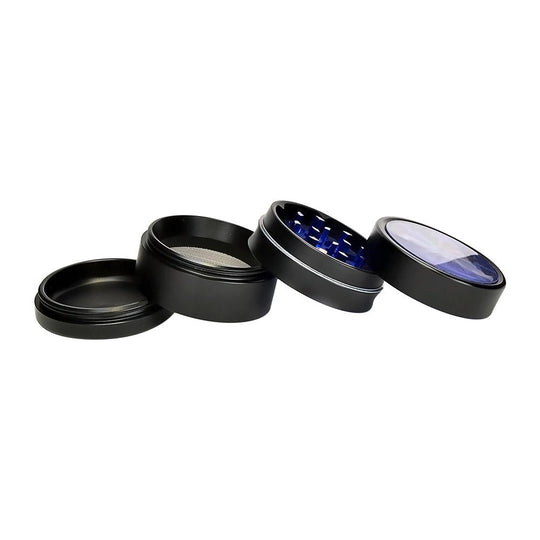 Volt Lightning Magnetic Metal Grinder w/ Catcher | 4 Piece - 50mm - Black - 5