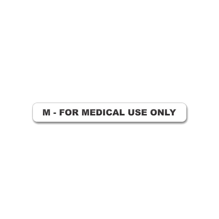 California Medical Warning Labels | 2in x 0.25in - Rectangle - 1000 Count Image