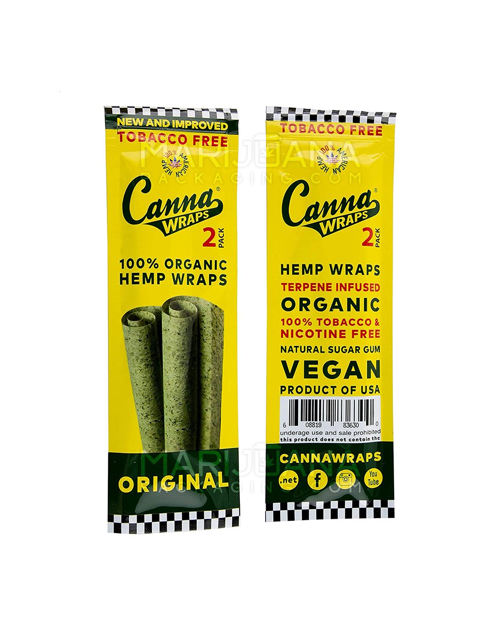 Canna Wraps Blunt Wrap - Original - 24 Count - 4