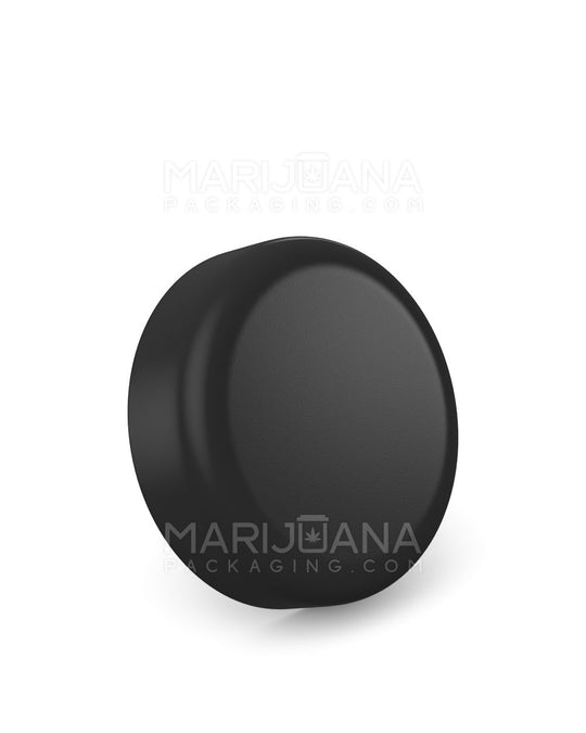 Child Resistant | Dome Push Down & Turn Plastic Caps w/ Foam Liner | 63mm - Matte - 96 Count - 1