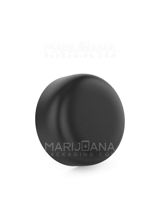 Child Resistant Dome Push Down & Turn Plastic Caps | 53mm - Matte Black | Sample - 1