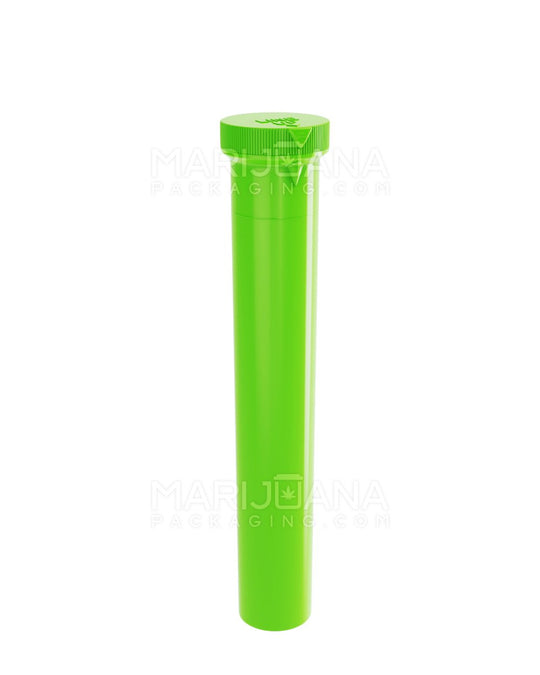 Child Resistant King Size ‘Line-Up Arrow’ Pre-Roll Tubes | 116mm - Opaque Green Plastic | Sample - 1