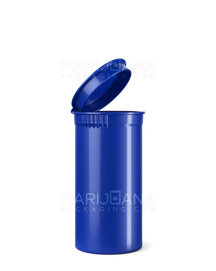 Child Resistant Opaque Blueberry Pop Top Bottles | 13dr - 2g | Sample Image