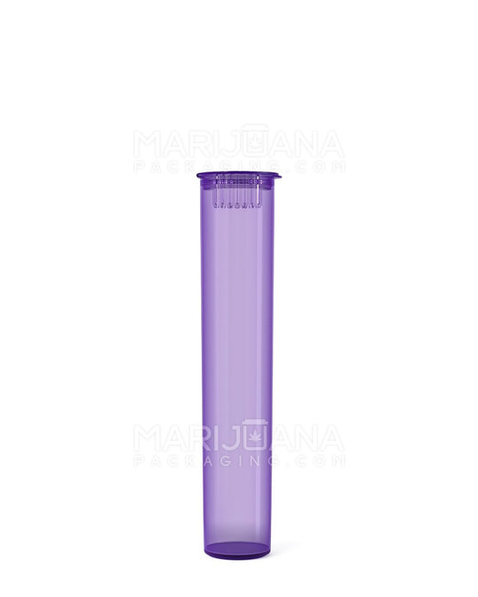 Child Resistant | Pop Top Translucent Plastic Pre-Roll Tubes | 95mm - Purple - 1000 Count - 2