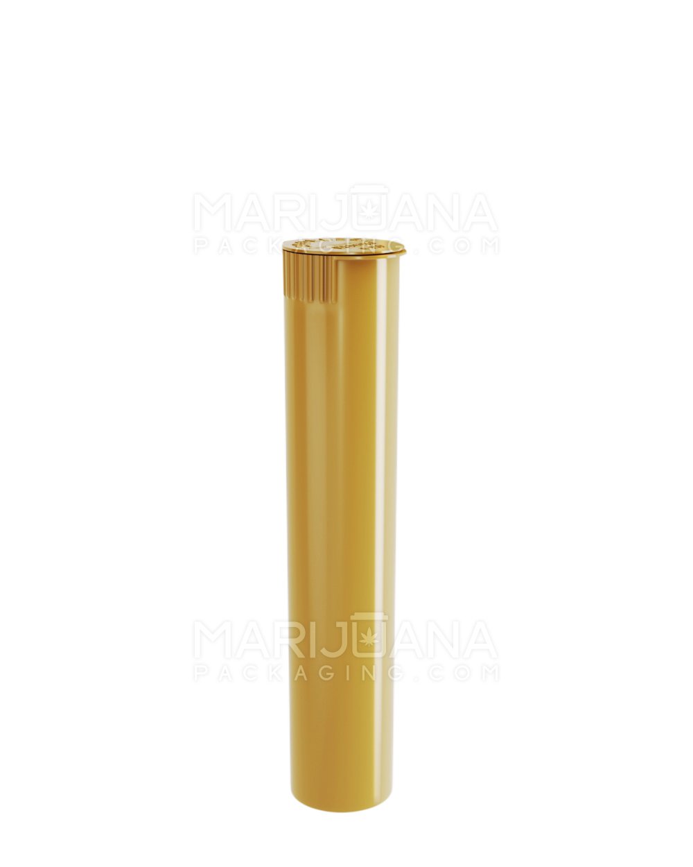 Child Resistant | Pop Top Opaque Plastic Pre-Roll Tubes | 98mm - Gold - 1000 Count - 3