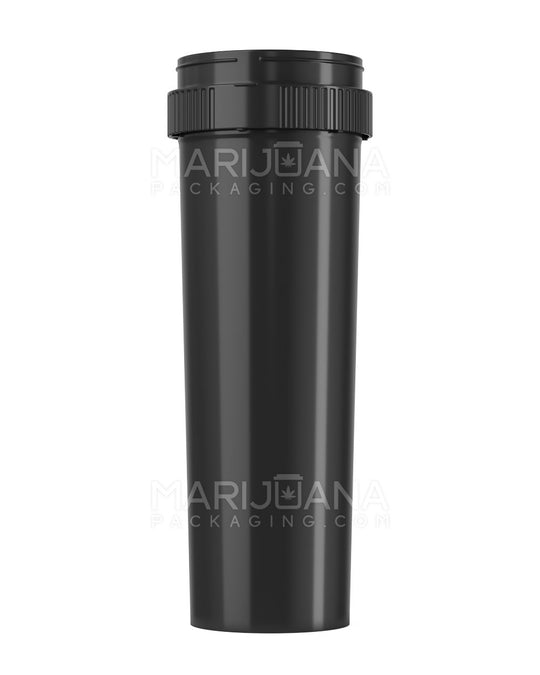 Child Resistant | Push & Turn Vial with Grinder Cap | 60dr - Black Plastic - 100 Count - 4