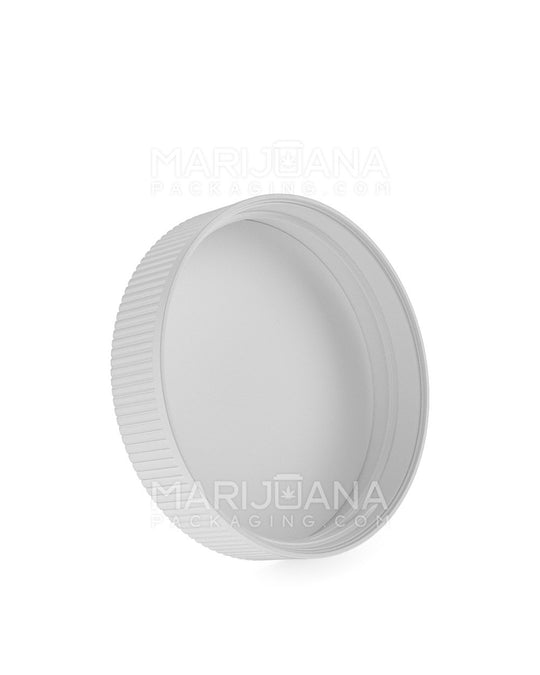 Child Resistant | Ribbed Push Down & Turn Plastic Caps w/ Foam Liner | 70mm - Semi Gloss Plastic - 36 Count - 2