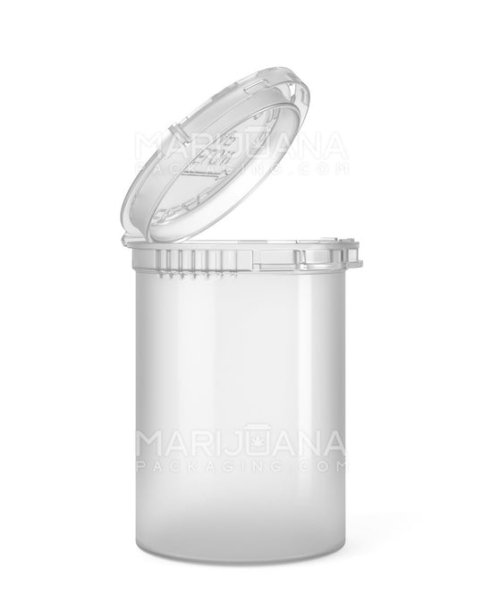 Child Resistant & Tamper Evident Clear Pop Top Bottles | 30dr - 7g | Sample - 1