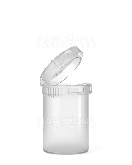 Child Resistant & Tamper Evident Clear Pop Top Bottles | 6dr - 1g | Sample - 1