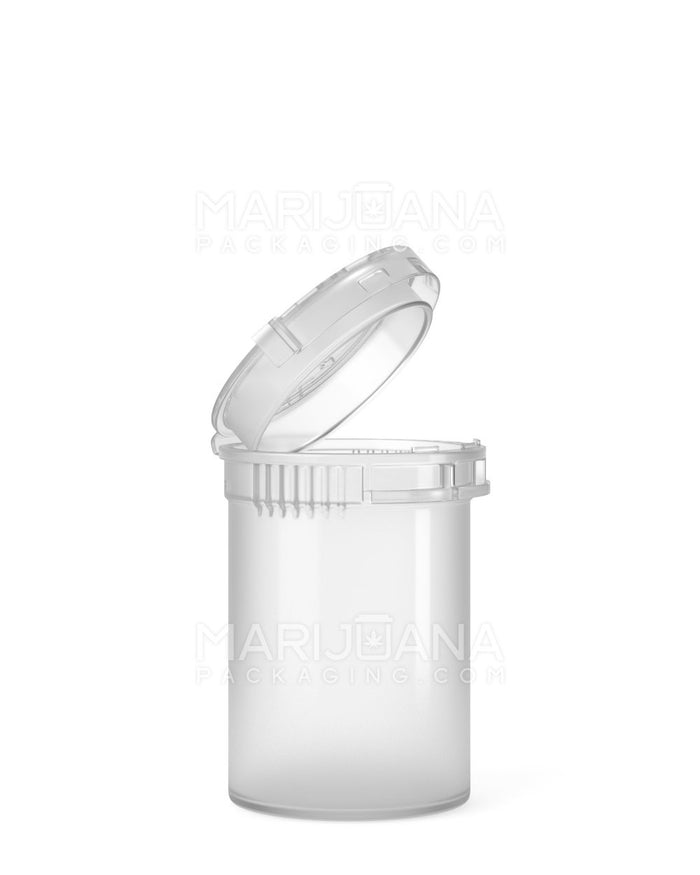 Child Resistant & Tamper Evident Clear Pop Top Bottles | 6dr - 1g | Sample Image