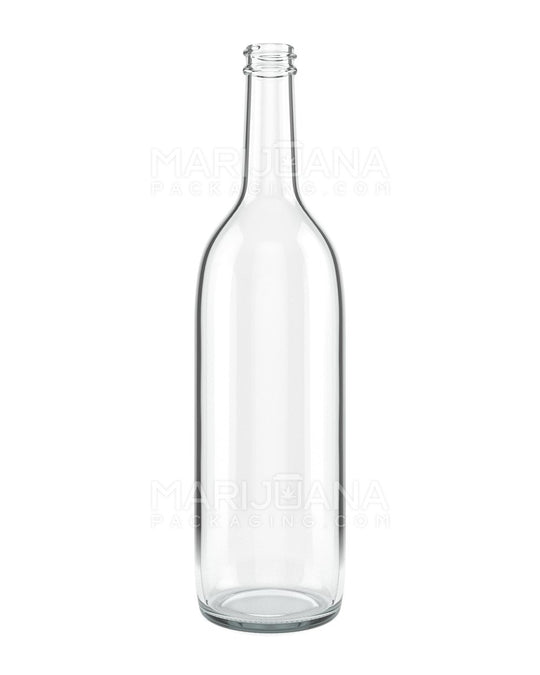 Clear Glass Bottles | 28mm - 750mL - 12 Count - 1