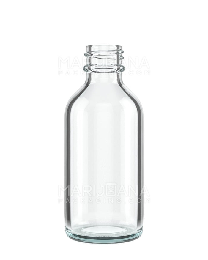 Glass Tincture Bottles | 2oz - Clear | Sample Image