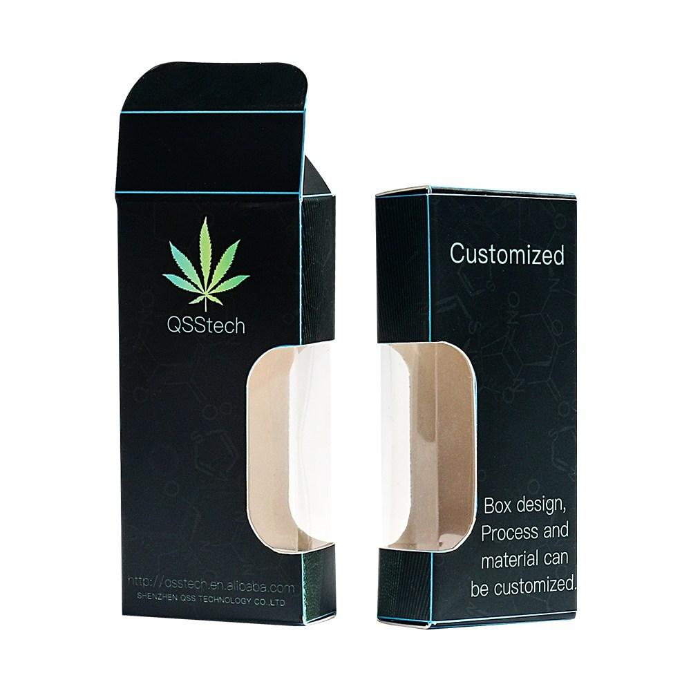 Custom Cartridge Paper Slide Box w/ Display Window - 4