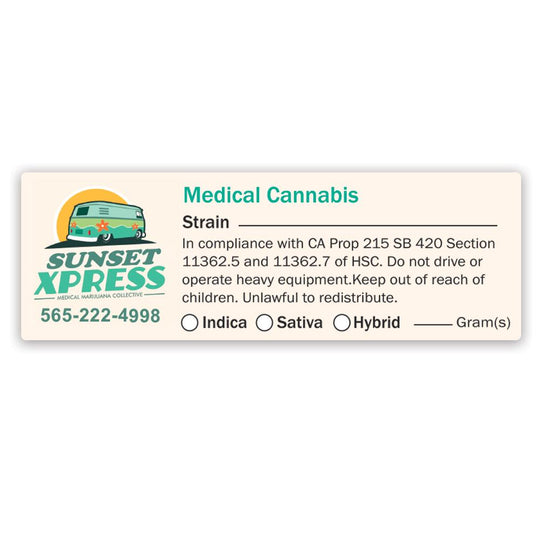 Custom Medical Rx Labels - 4