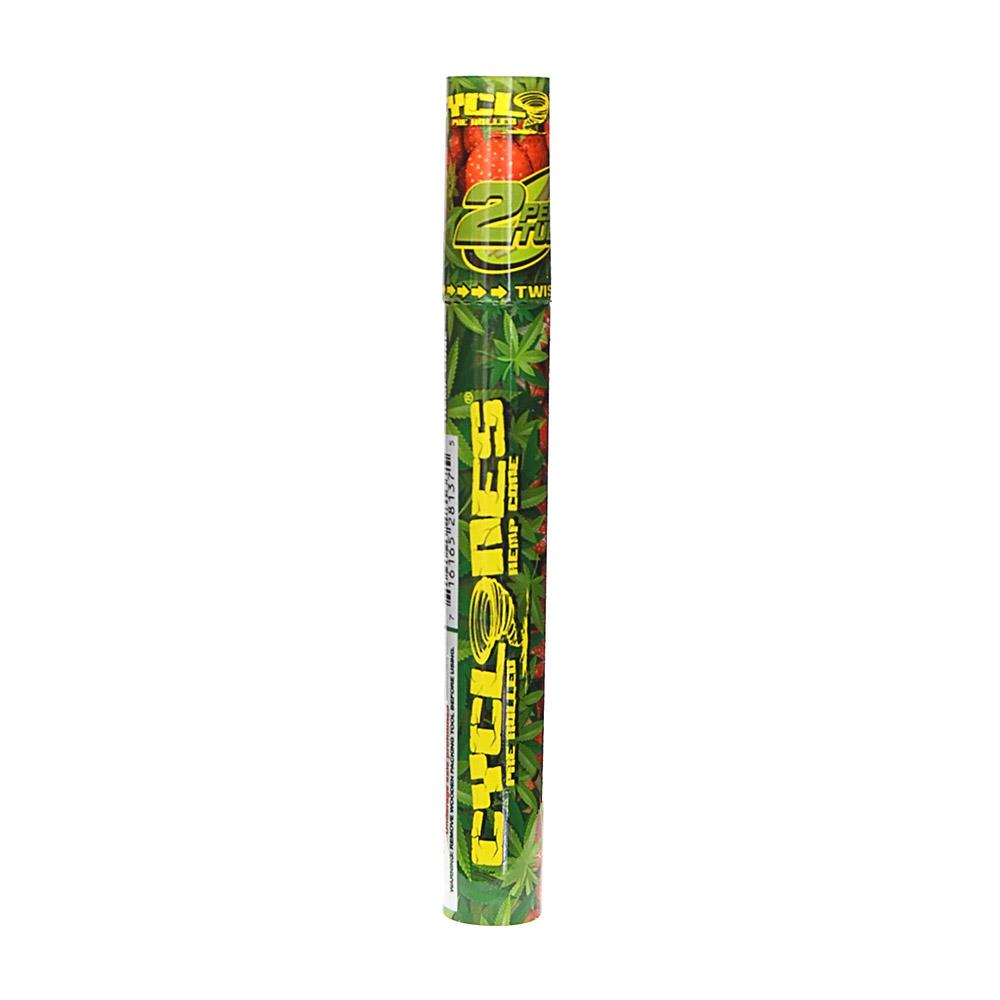 CYCLONES | 'Retail Display' 2x Hemp Cones | 109mm - Strawberry - 48 Count - 4