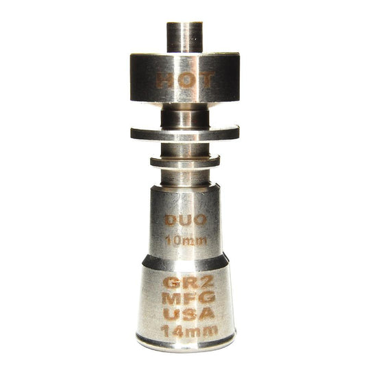 Domeless Titanium Nail Female 14mm/10mm - 1