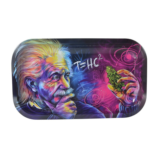 Einstein T=HC2 Metal Rolling Tray - Medium - 1