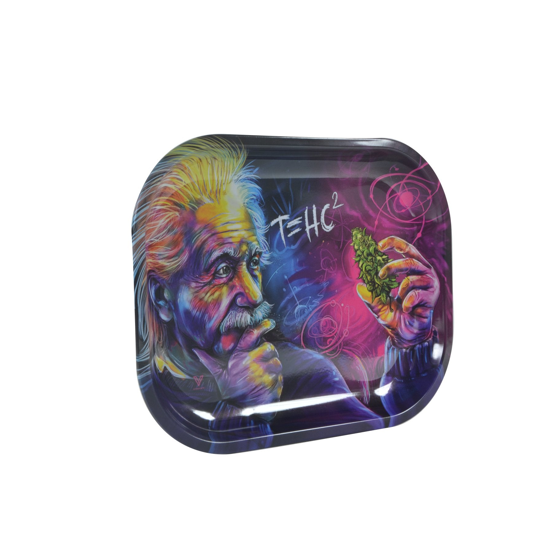 Einstein T=HC2 Metal Rolling Tray - Small - 2