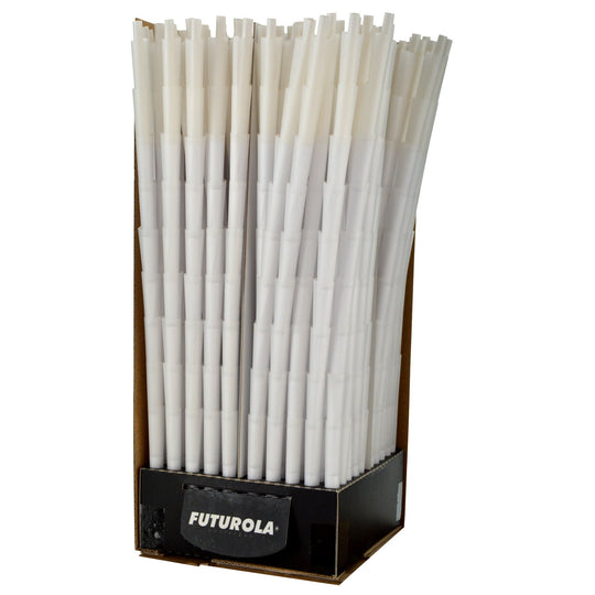 FUTUROLA | 1 1/4 Size Pre-Rolled Cones | 84mm - Classic White Paper - 900 Count - 4