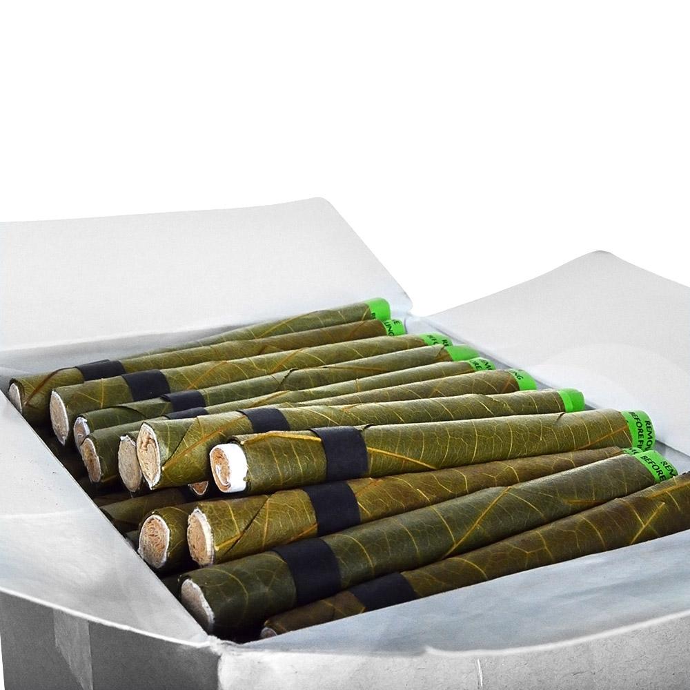 KING PALM | King Size Bulk Blunt Wraps | 105mm - Palm Leaf - 140 Count - 6